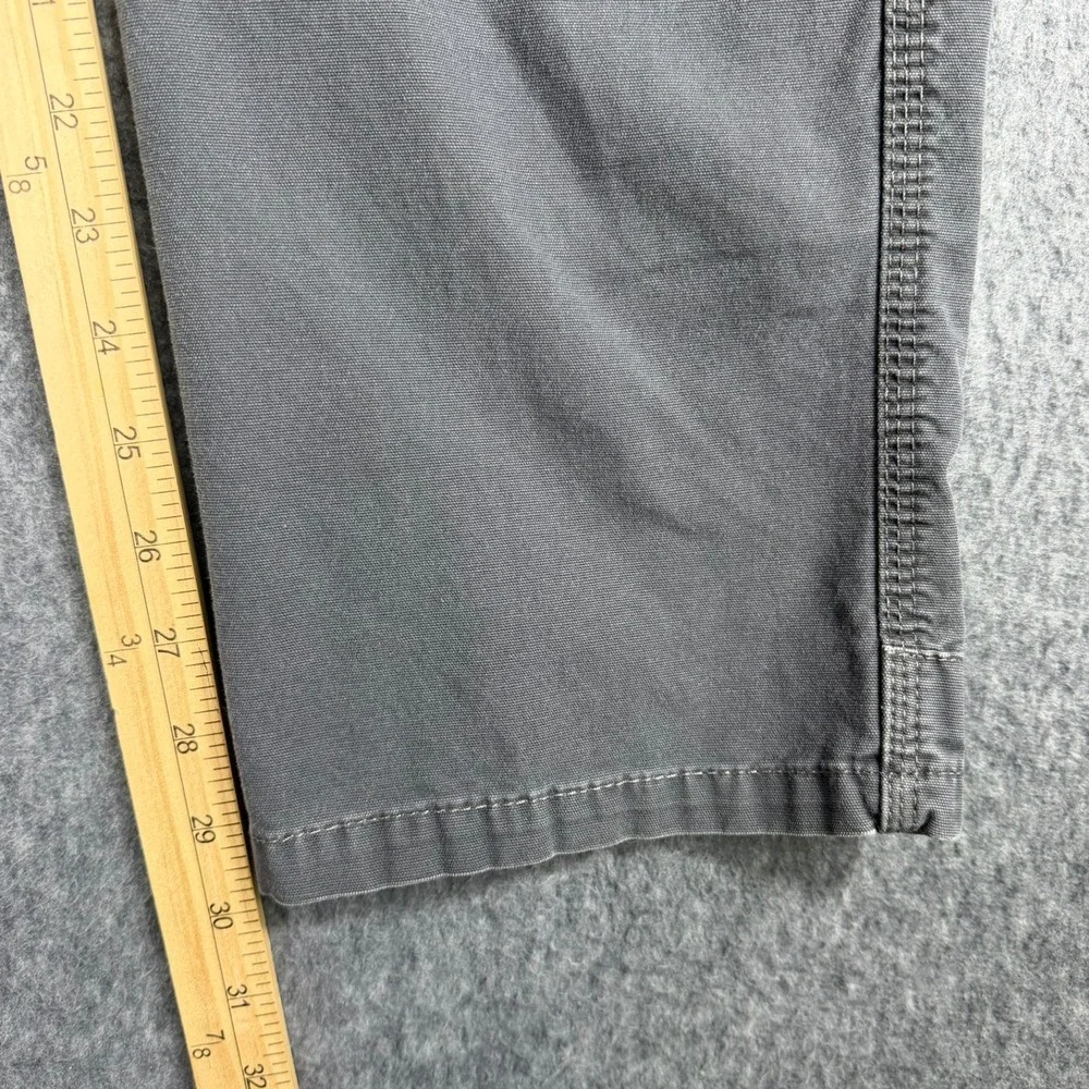 Wrangler Pants Mens 32x30 Grey ATG All Terrain Gear Straight Outdoor Distressed